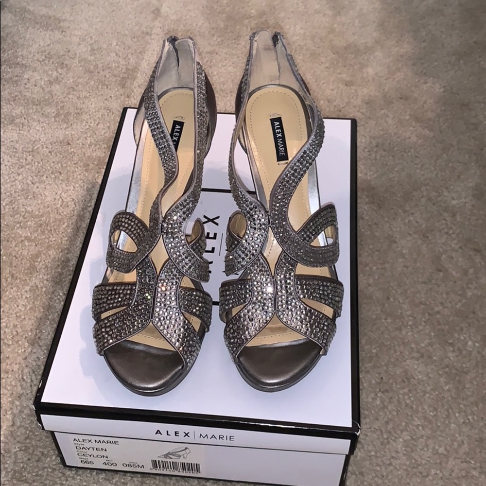 Alex Marie Dayton Rhinestone Heels